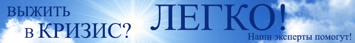 Выжить в кризис? Легко